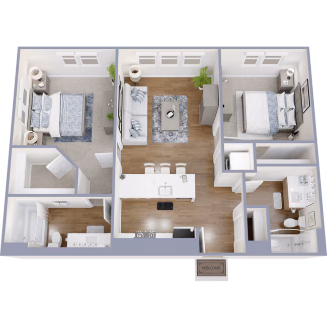 Unit 632 632 floor plan